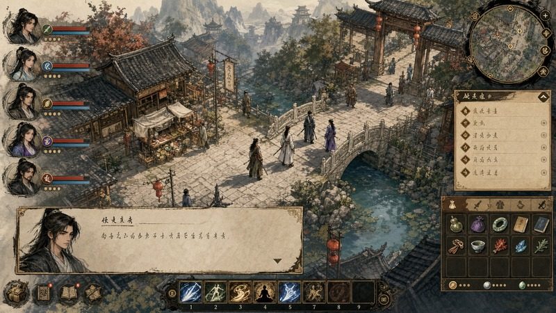 金庸群侠传5爱与死仙狐MOD六周年 玩法展示 展示图 8