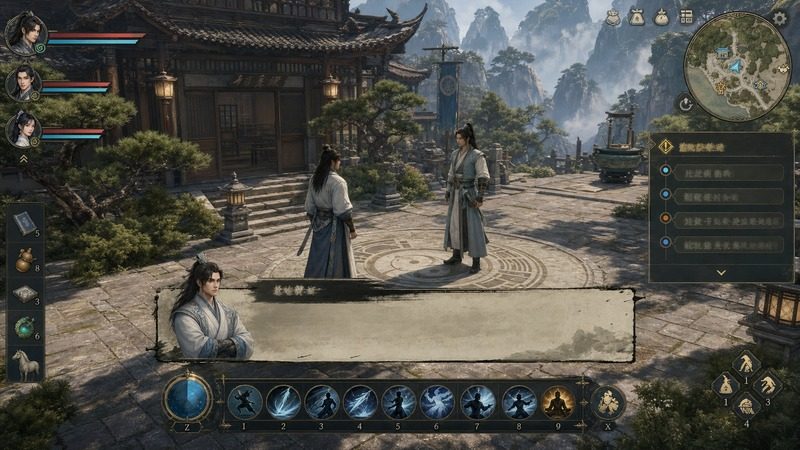 金庸群侠传5爱与死仙狐MOD六周年 天书剧情 实机截图 6