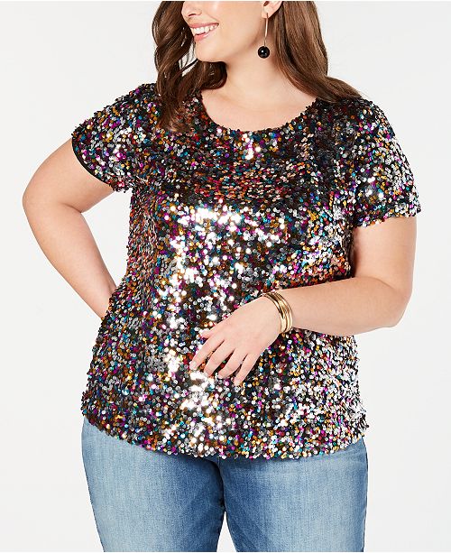 sparkly tops for evening wear