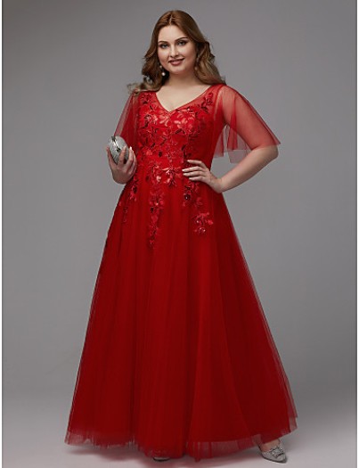 Red Sparkly Dress Plus Size Cheap Sale ...
