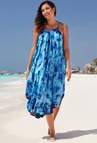plus size beach dresses cheap